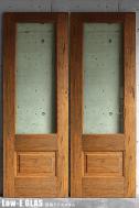 木製玄関ドア ID-945 観音開き戸 ヴィンテージフィニッシュ　