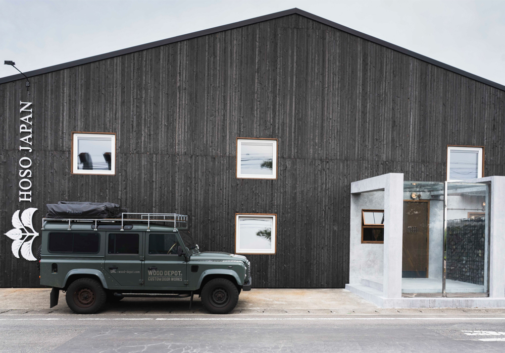 岐阜県各務原市 豊桑産業様の倉庫リノベーションオフィス外観