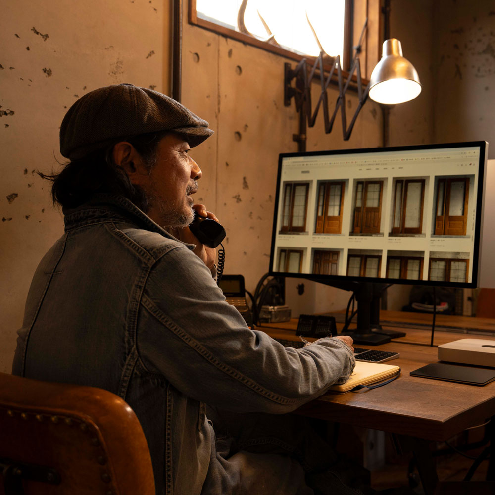 商・住空間の案内人、木製ドアのコンシェルジュ北村が誓う『5つの約束』