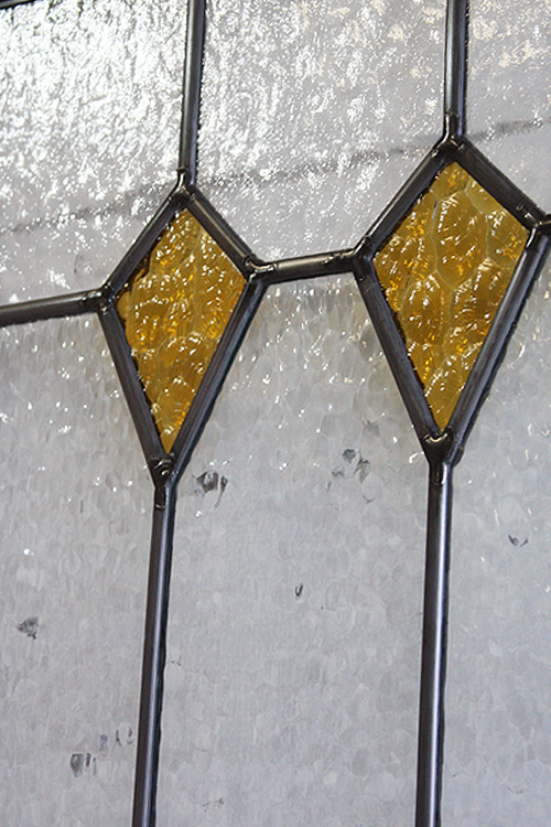 木製室内ドア ステンドグラス 子ども部屋 カラフル