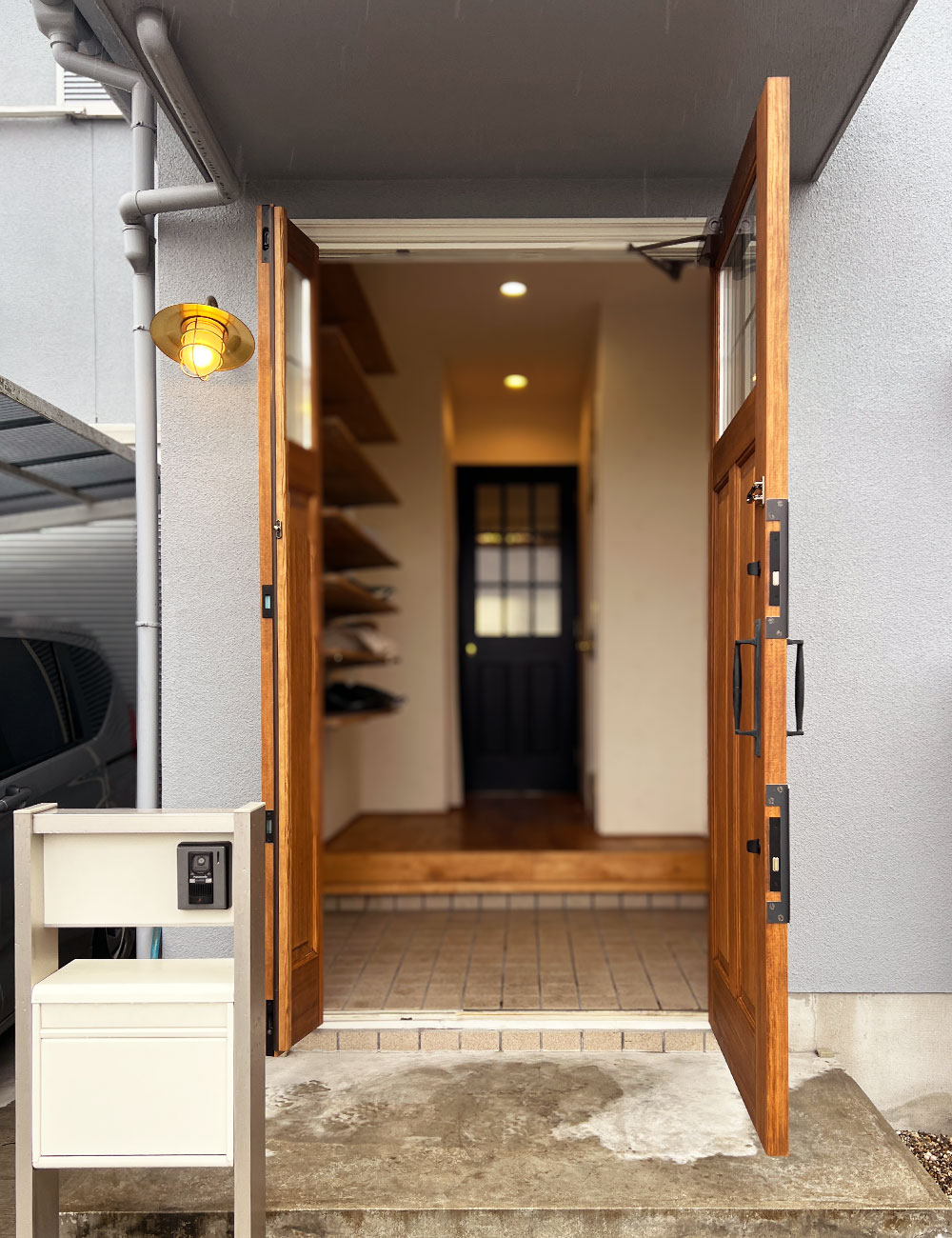 土間収納：ライフスタイルに合わせて成長する家