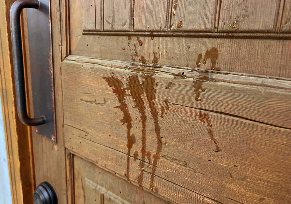 水が馴染んでしまった劣化のサイン