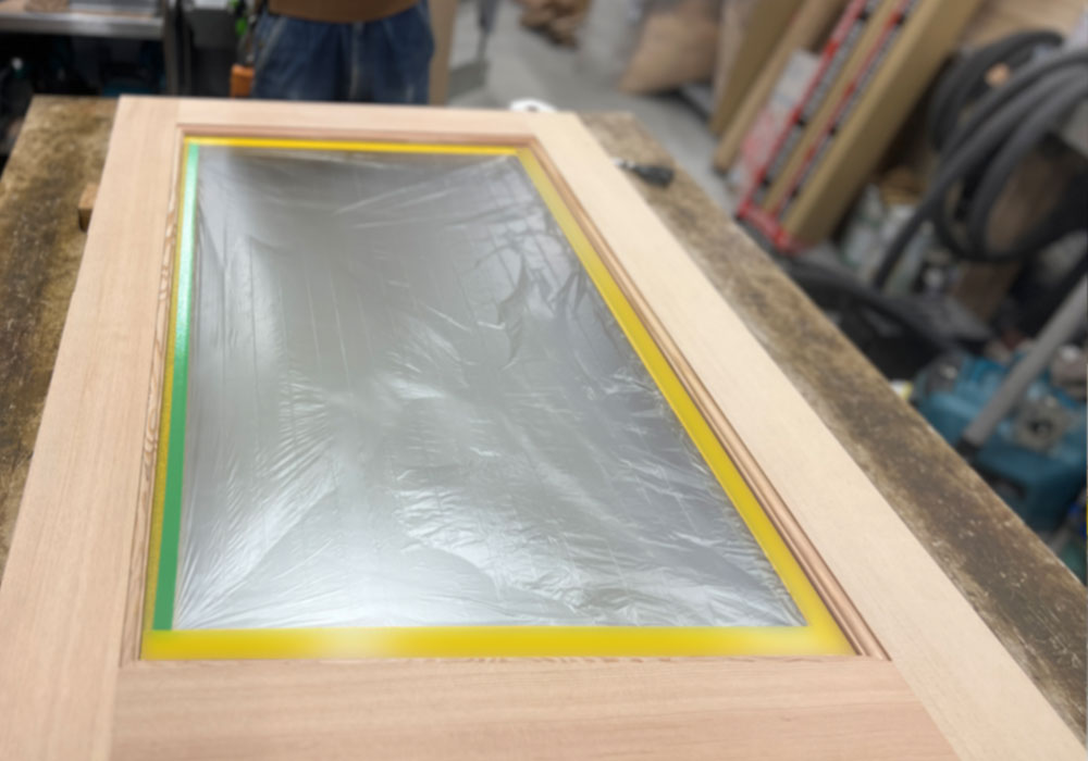 養生の最終固定