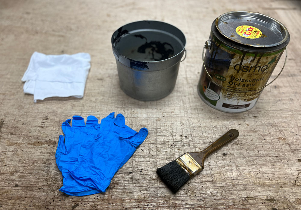 木製ドア塗装に必要な道具一式