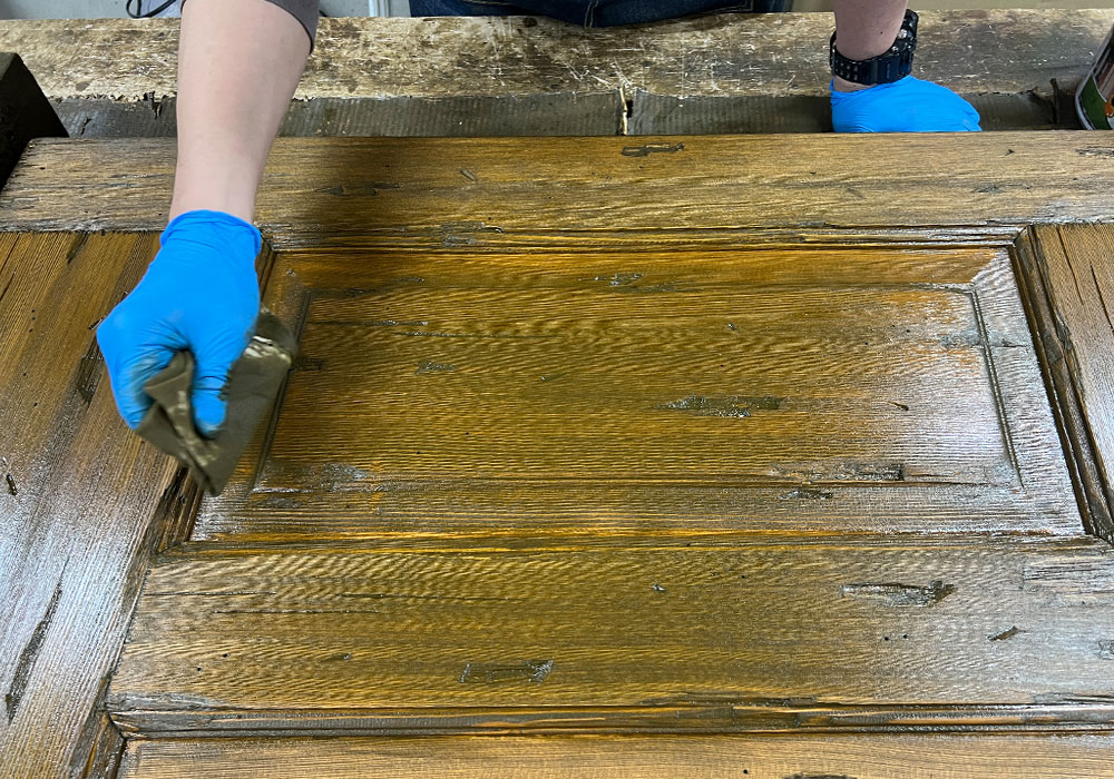 2回目の塗装仕上げ