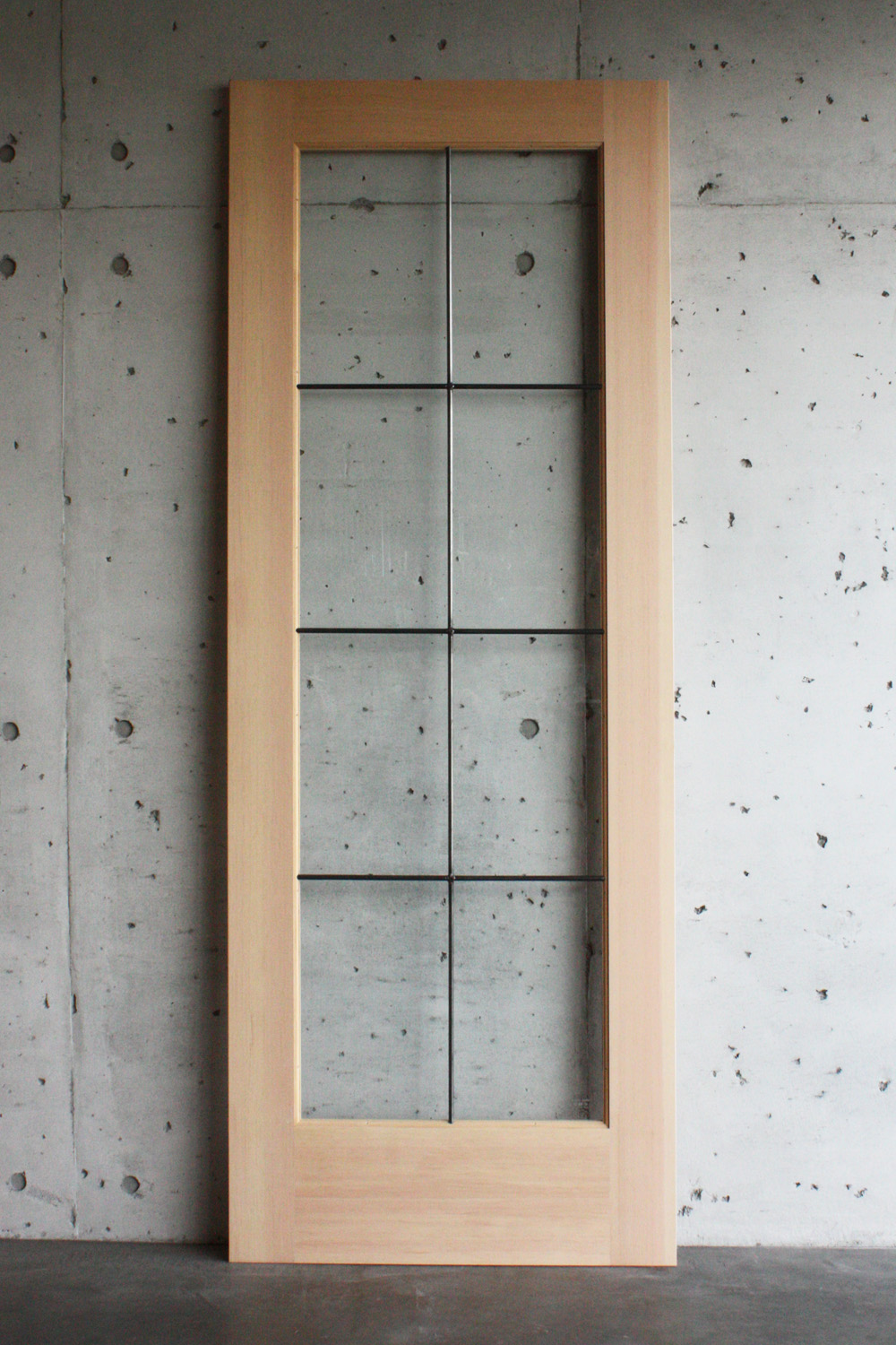 木製室内ドア　アイアン格子　ID-754