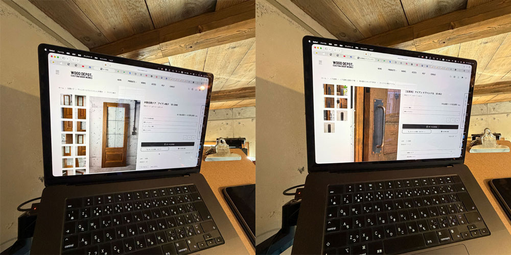 実際にあった、注文に迷っていたお客様のエピソード ドア本体とドアノブの組み合わせ画面でのすり合わせ