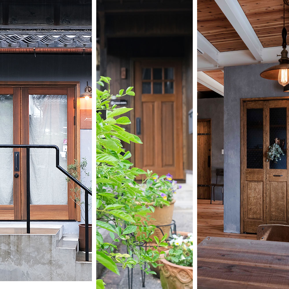 三人のオーナーが語る『木製ドアを選んだ理由』