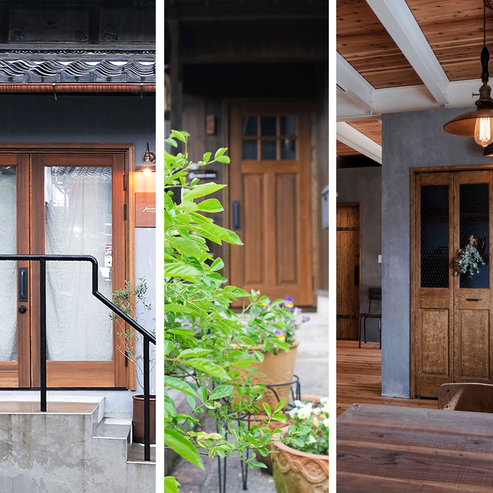 三人のオーナーが語る『木製ドアを選んだ理由』