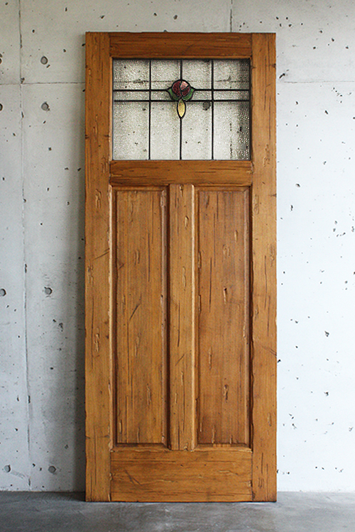 木製室内ドア　ステンドグラス　ID-475