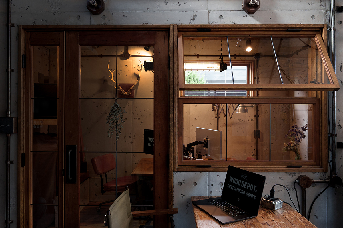 WOOD DEPOT ショールーム 室内紹介画像