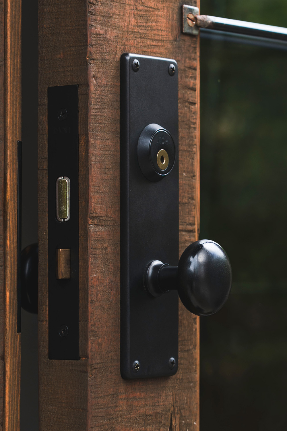 ドアノブ (真鍮鋳物) ID-1024