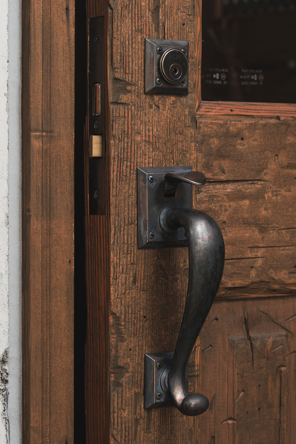 玄関用】ドアノブ (青銅鋳物) ID-1038