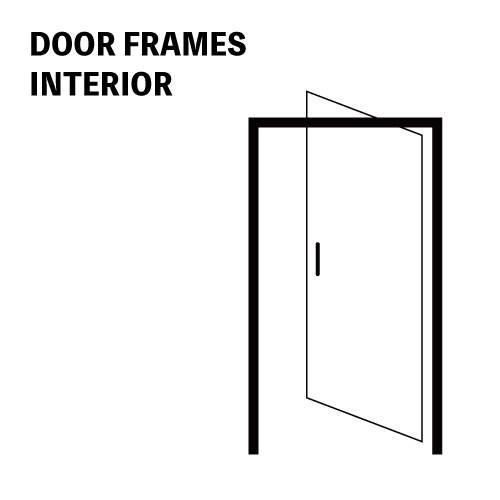 【室内ドア用】片開き戸枠セット ID-512