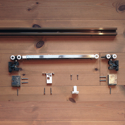 引き戸用レールセット / 2WAYクローズ機構付 ID-602