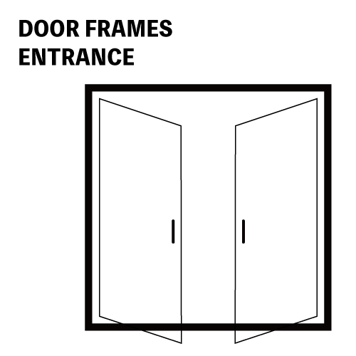 観音・親子 兼用 枠セット ID-897