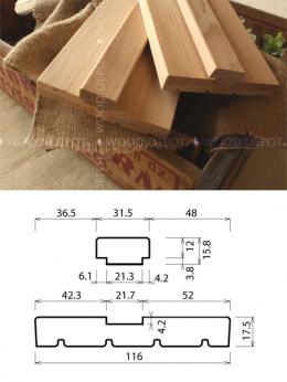 (室内用)EG175　開き戸枠・2×4工法対応