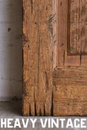 木製玄関ドア ID-851 ヴィンテージフィニッシュ アイアン格子