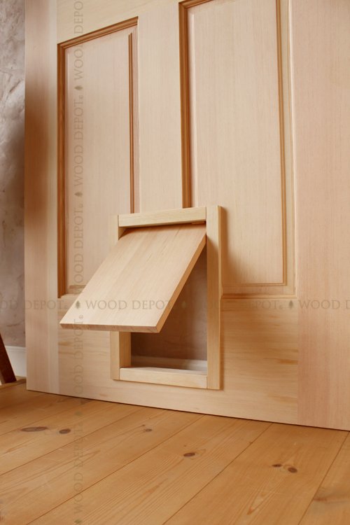 オプション ペットドア 木製ドアの全国通販 Wood Depot Custom Door Works
