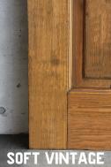 サイズオーダー木製玄関ドア ID-980 ヴィンテージフィニッシュ アイアン格子