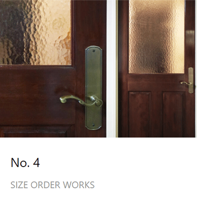 Size order customer's no.4　宮城県　Y 様　サイズオーダー木製ドア　実例